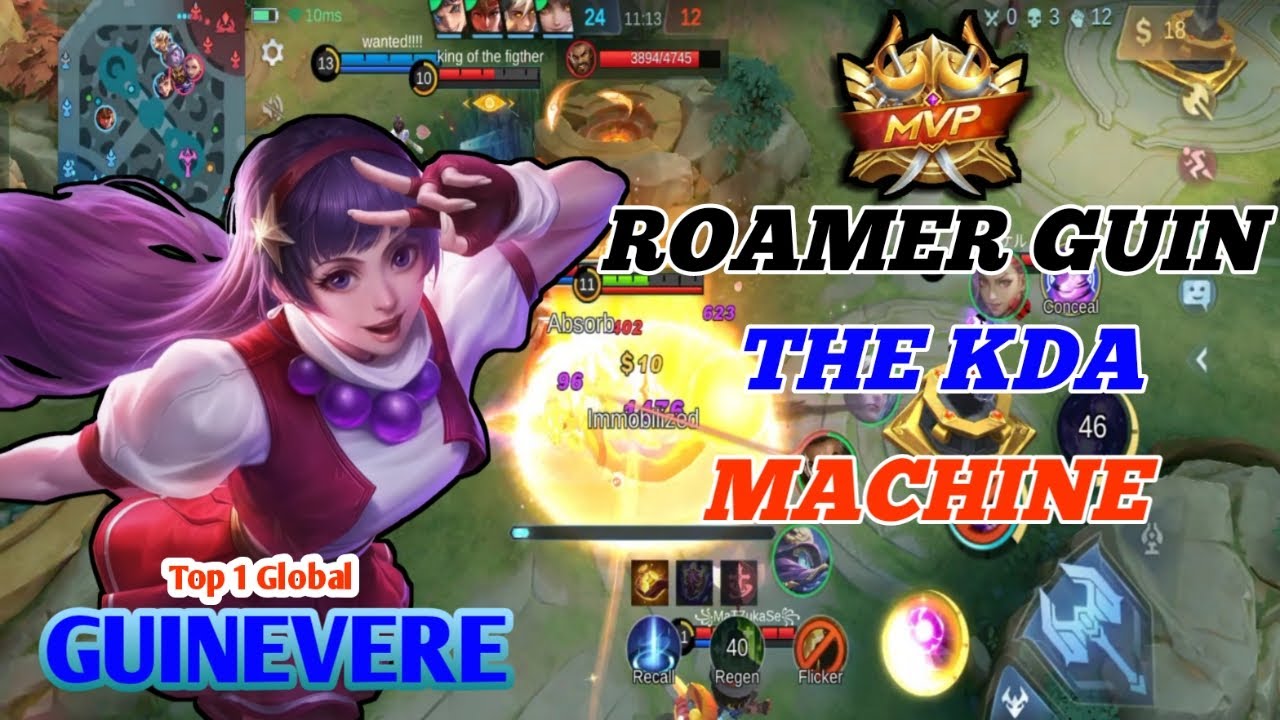Guinevere Roam is Annoying | Guinevere Best Set  - Build Top 1 Global Guinevere ~ MLBB