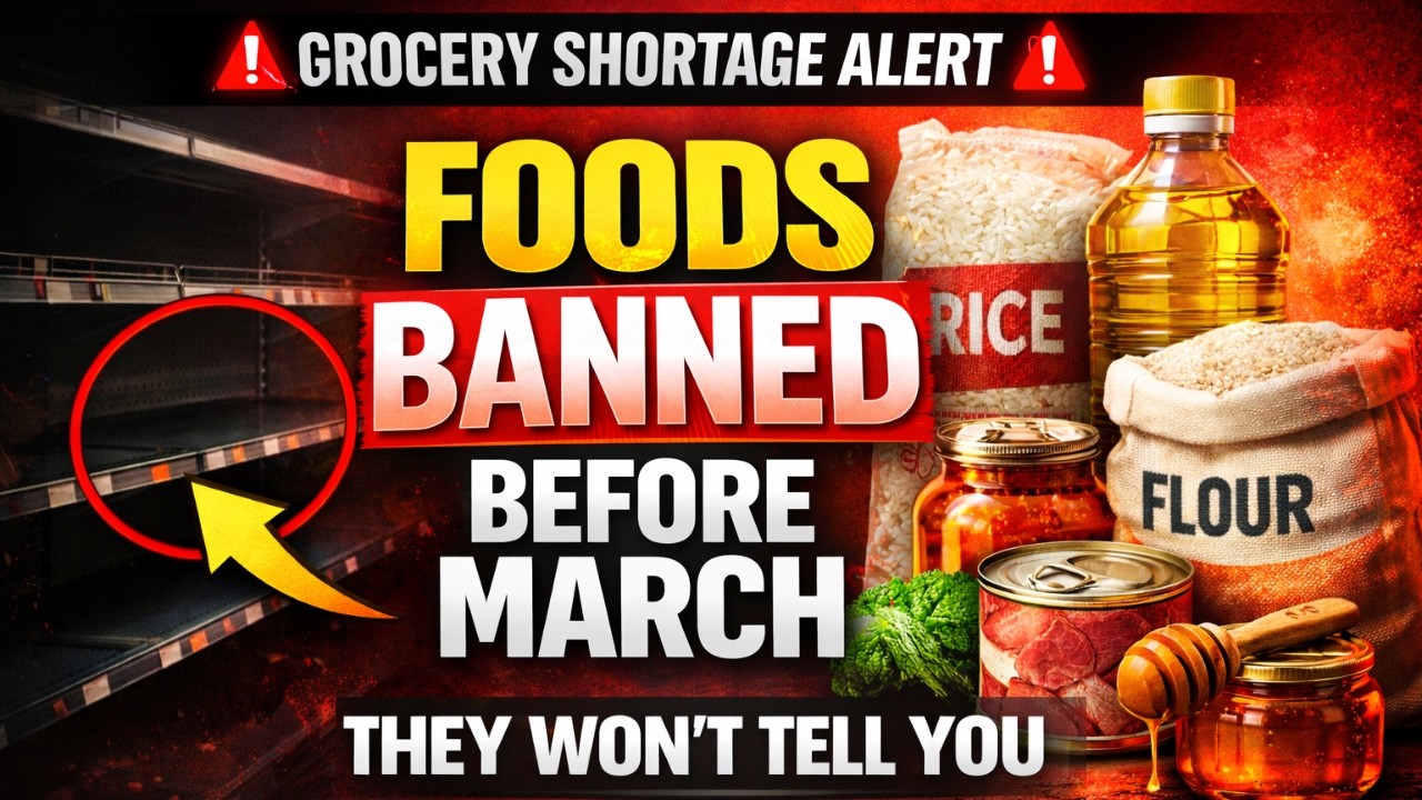 11 Foods Disappearing FAST From Stores Before March — STOCK UP NOW