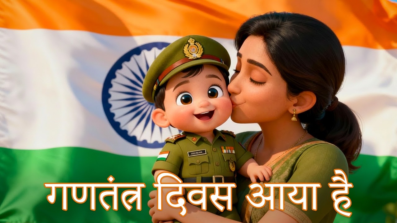 गणतंत्र दिवस आया है | Republic Day Song | Hindi Nursery Rhymes | Patriotic Rhyme for Kids
