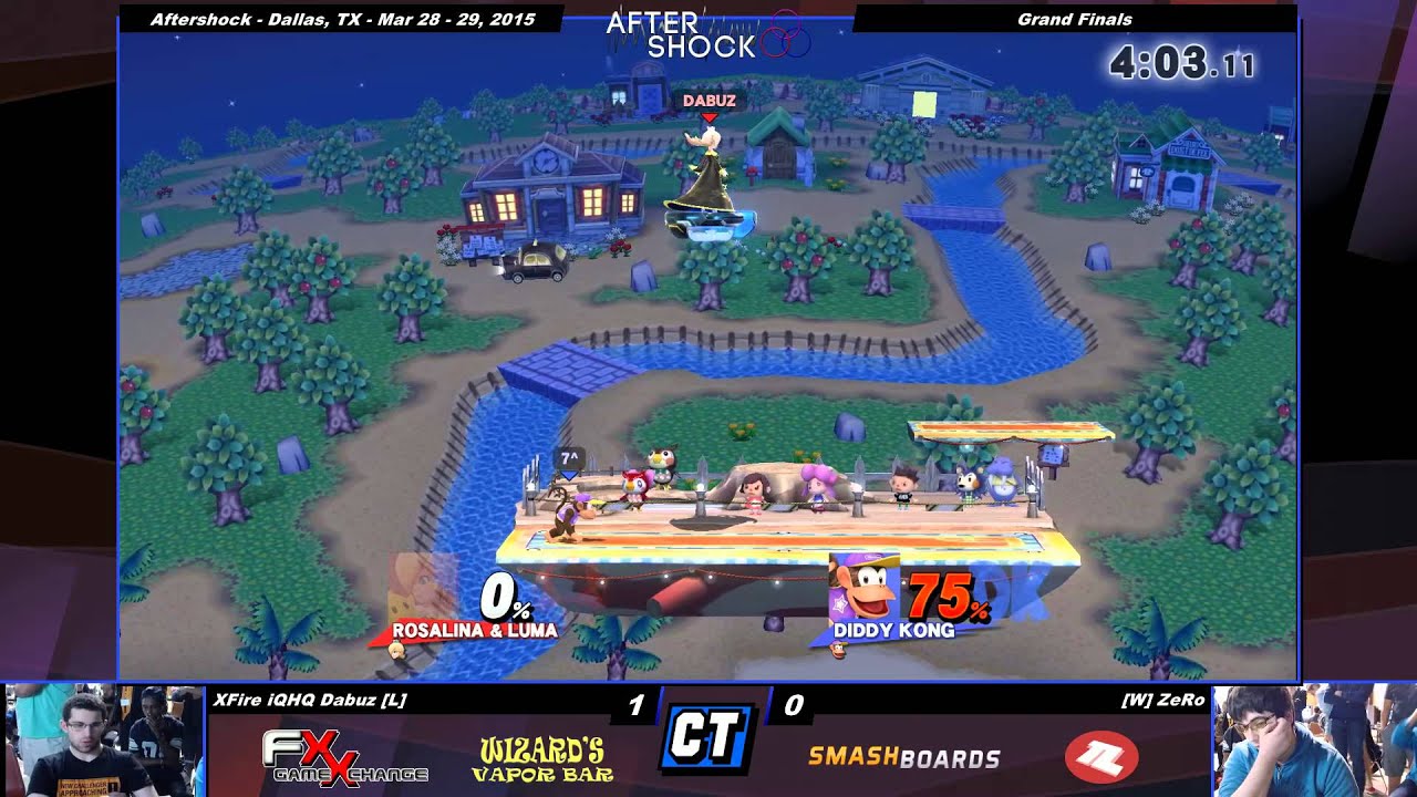 Aftershock - ZeRo vs Dabuz - GRAND FINALS - Smash Wii U