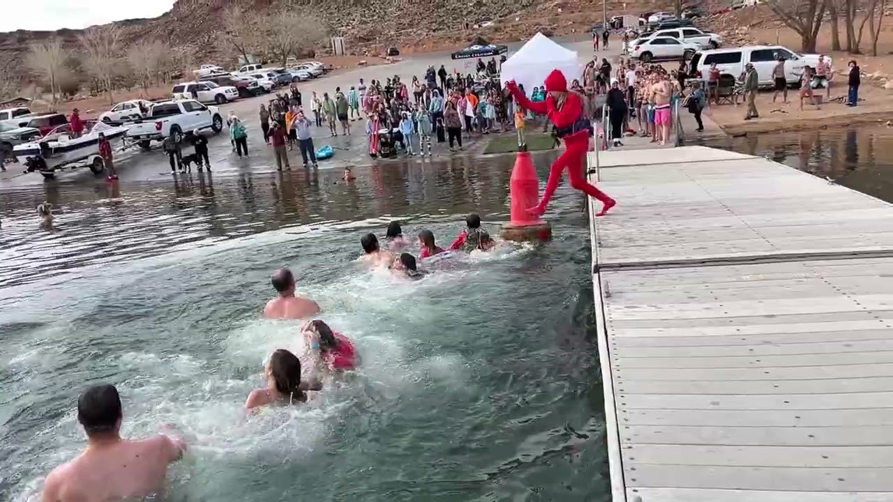 Slow-Motion Jump in the Lake! For a Great Cause...