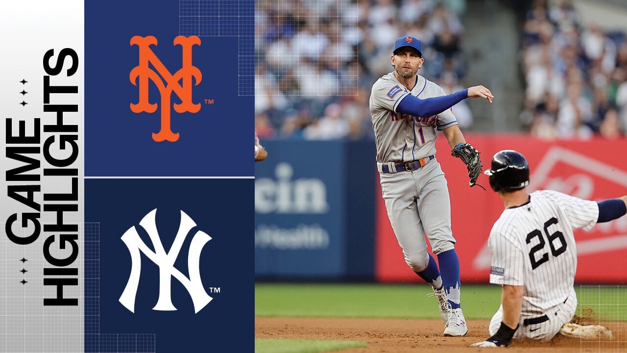 Mets vs. Yankees Game Highlights (7/25/23) | MLB Highlights