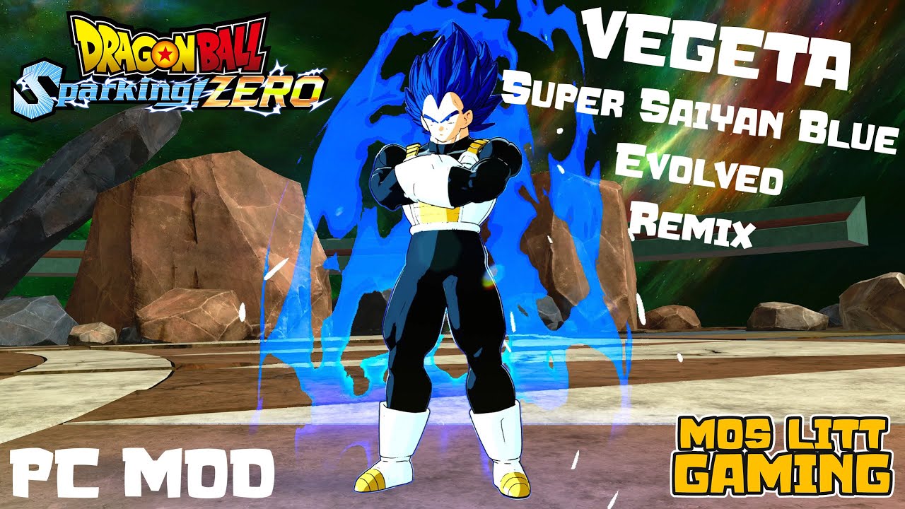 Sparking Zero PC MOD: Vegeta Super Saiyan Blue Evolution (REMIX)
