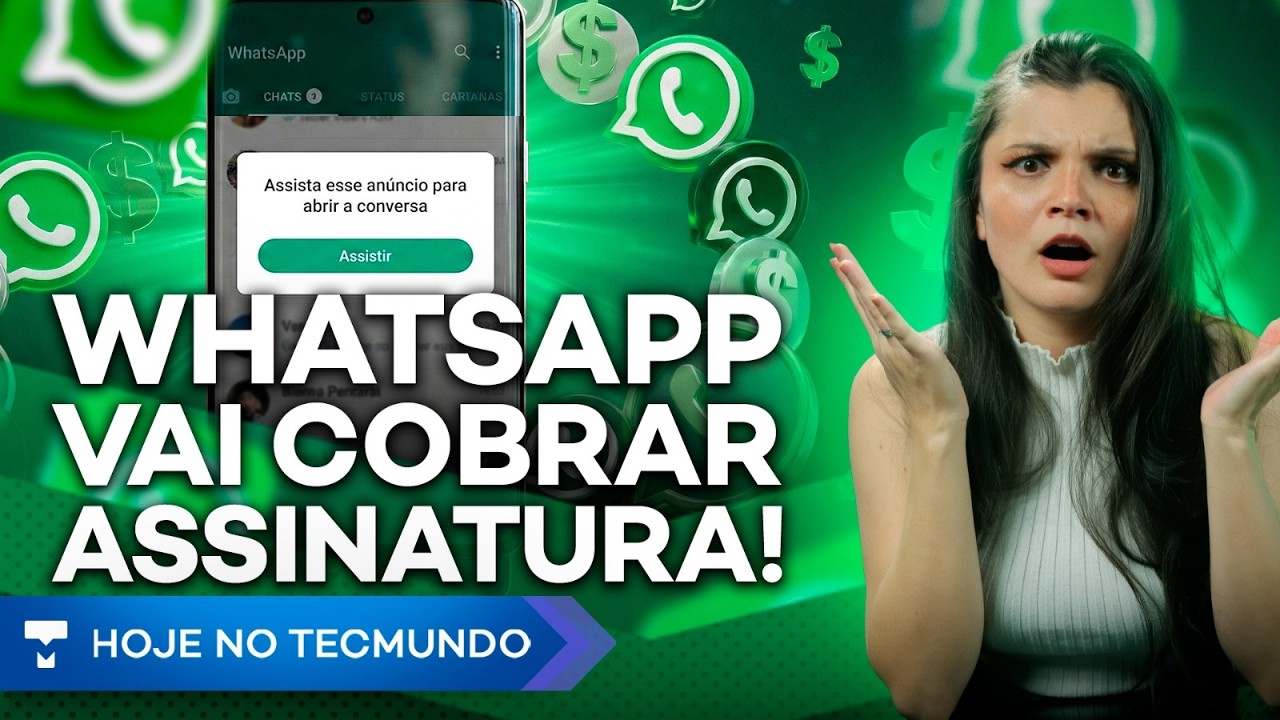 WHATSAPP VAI COBRAR ASSINATURA?! IPHONE: SIRI TURBINADA COM GEMINI! NVIDIA e GOLPES NO BRASIL!