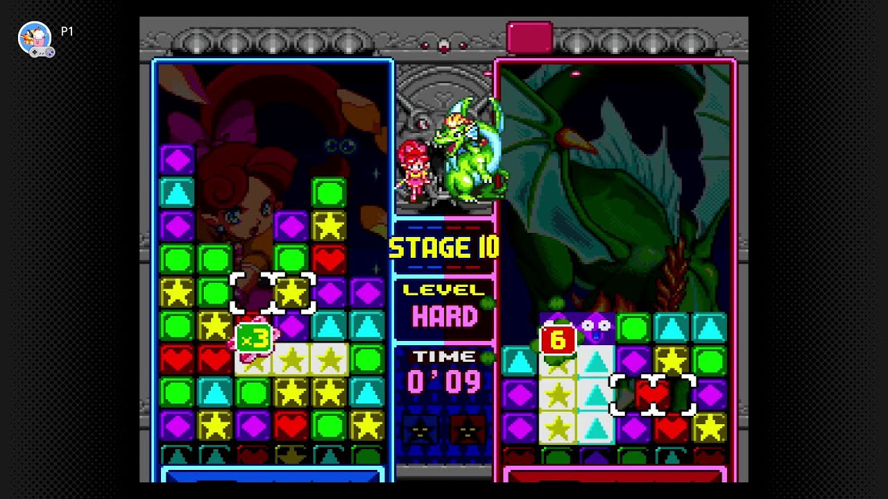 Panel de Pon: Very Hard Mode (No Continues, BALL Code)