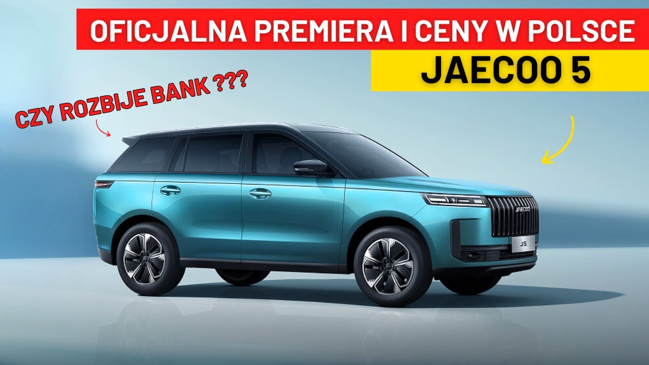 JAECOO 5 2025 - PREMIERA W POLSCE I CENY