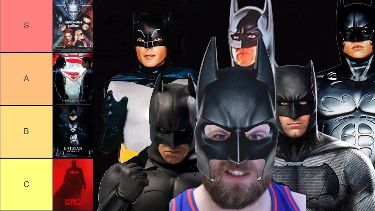 BATMAN CINEMATIC APPEARANCE TIER LIST