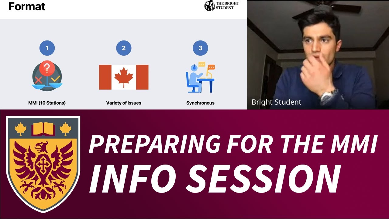 McMaster MMI Interview [1 Hour Webinar] - Interview Preparation Medicine (Michael G. DeGroote)