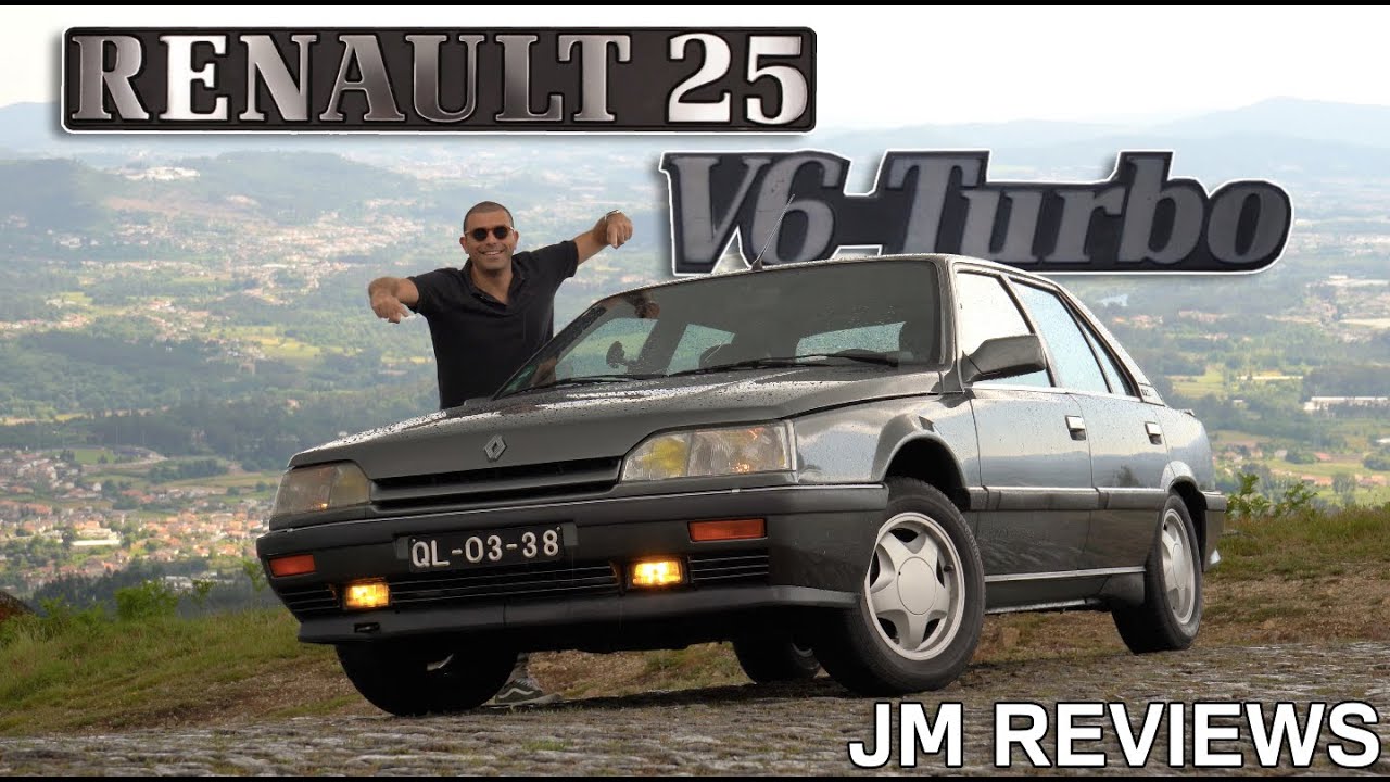 ESTE JÁ FOI DO ESTADO PORTUGUÊS!!! UM RENAULT 25 V6 TURBO, EM 1988 ERA A LOUCURA!! - JM REVIEWS 2024