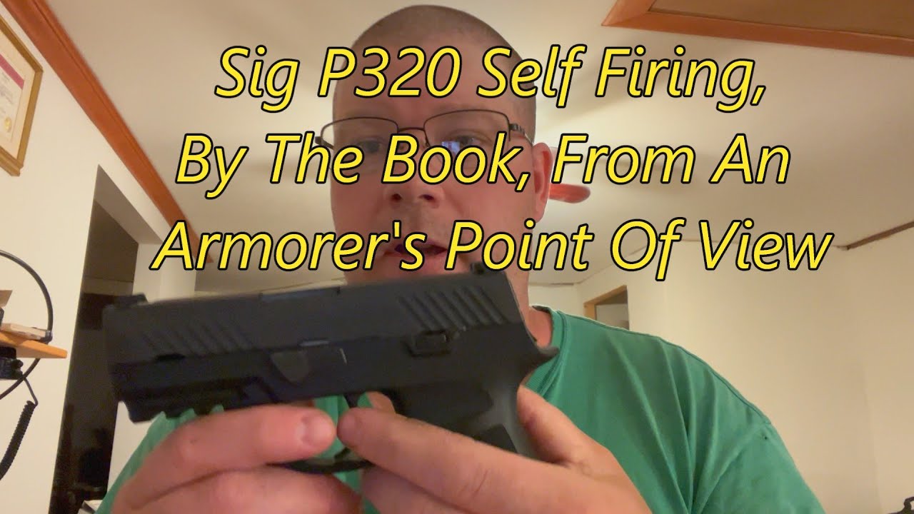Sig P320 — самострел. Драма, чушь и чушь.