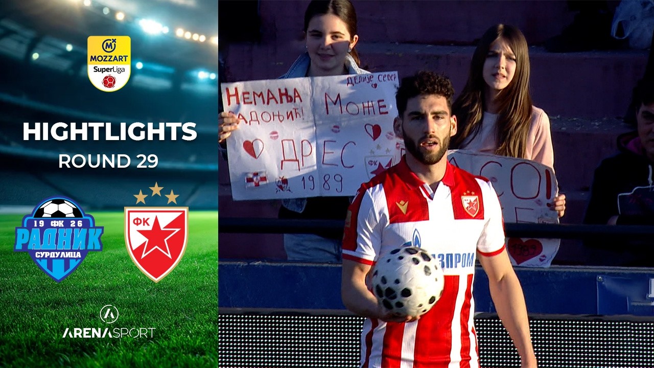Radnik - Crvena zvezda 1:2 | MOZZART BET SUPERLIGA SRBIJE (29. kolo) | 05. april 2026.