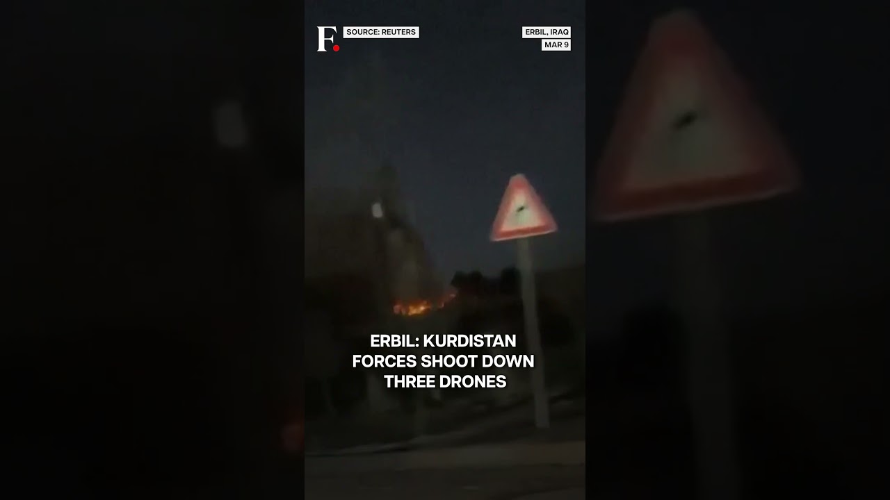 Iraq: Fire Burns Near UAE Consulate In Erbil | Subscribe To Firstpost | N18G