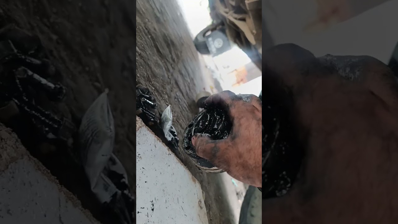 Trocando as coifas do deslizante da Kombi 