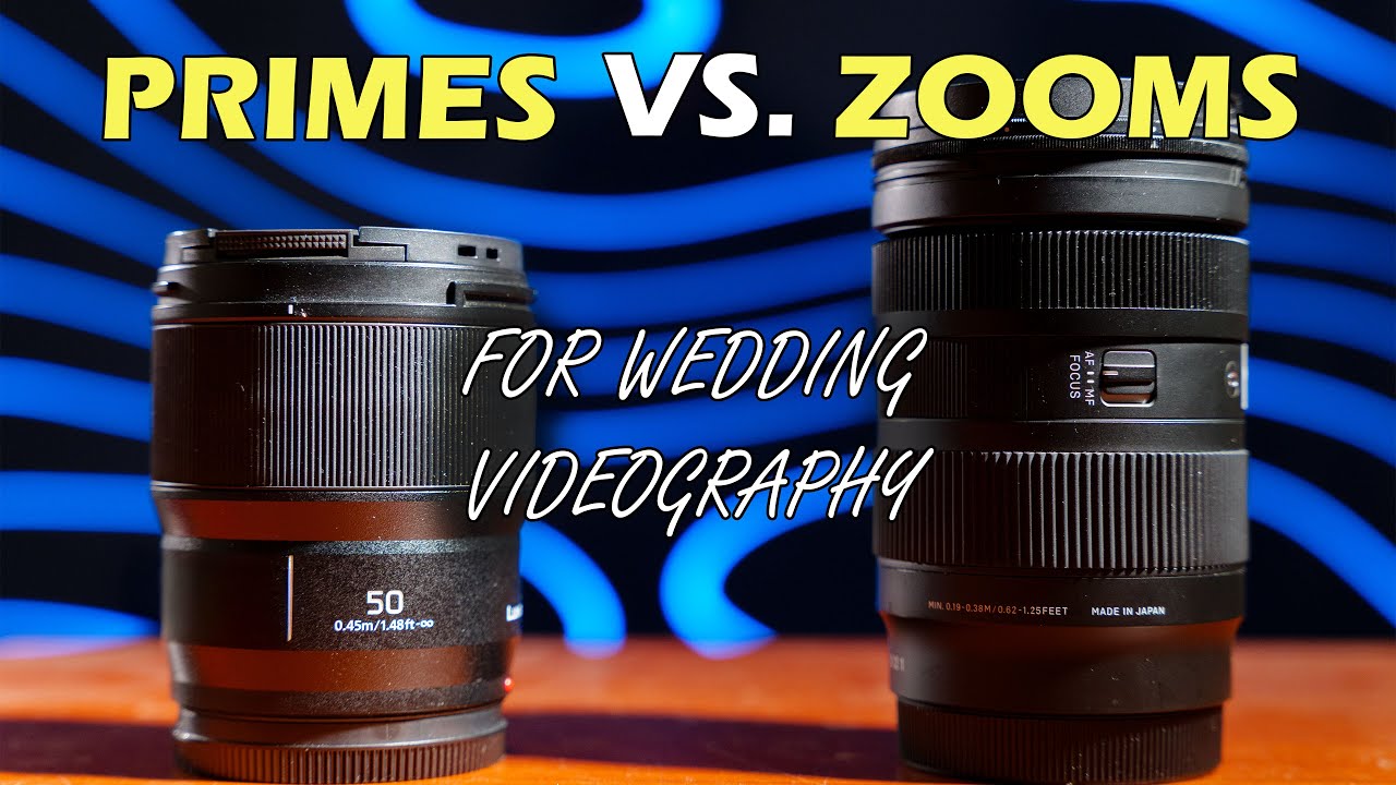 Primes vs Zooms: Which Lenses Are Best for Wedding Videography?