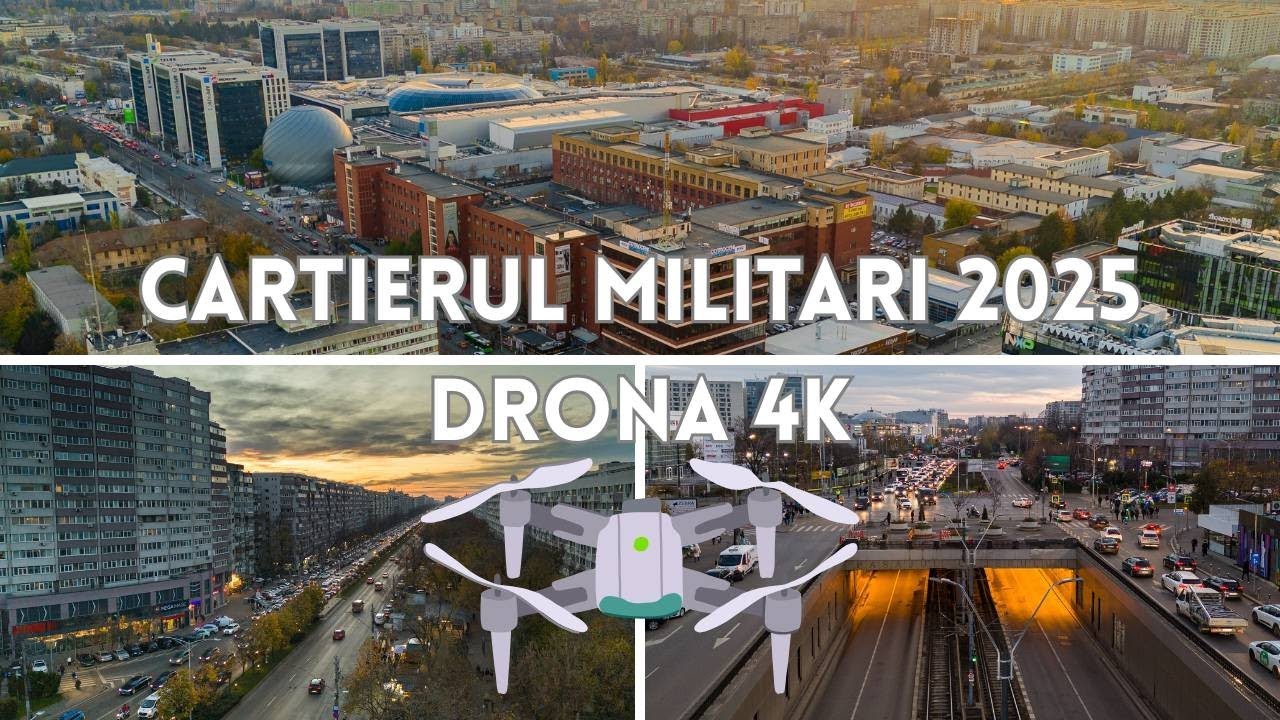 Cartierul Militari 2025 |Filmare Drona 4K 