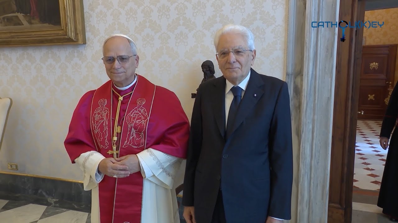 Papa Leone XIV riceve in Udienza Sergio Mattarella | Presidente della Repubblica Italiana