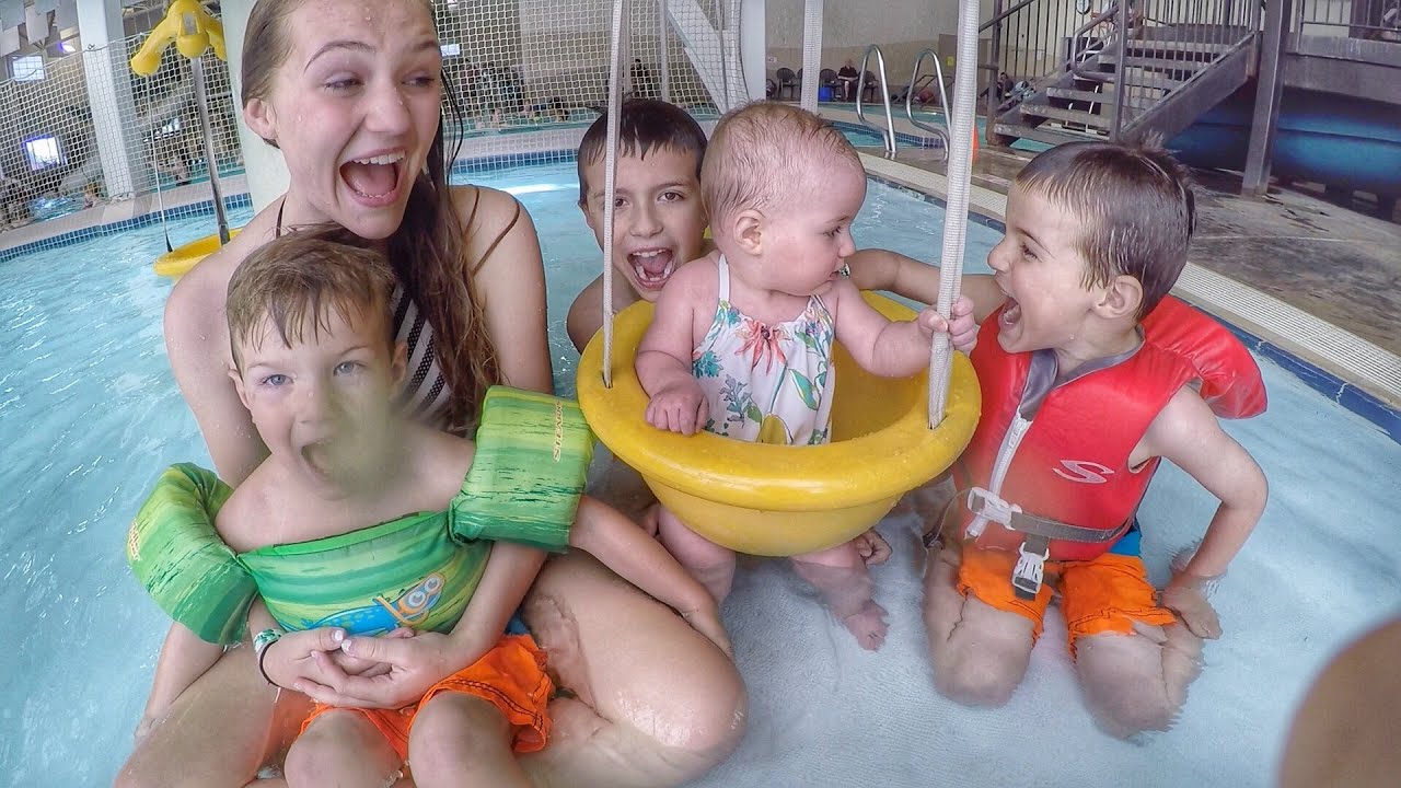 BABY'S FIRST SWIM