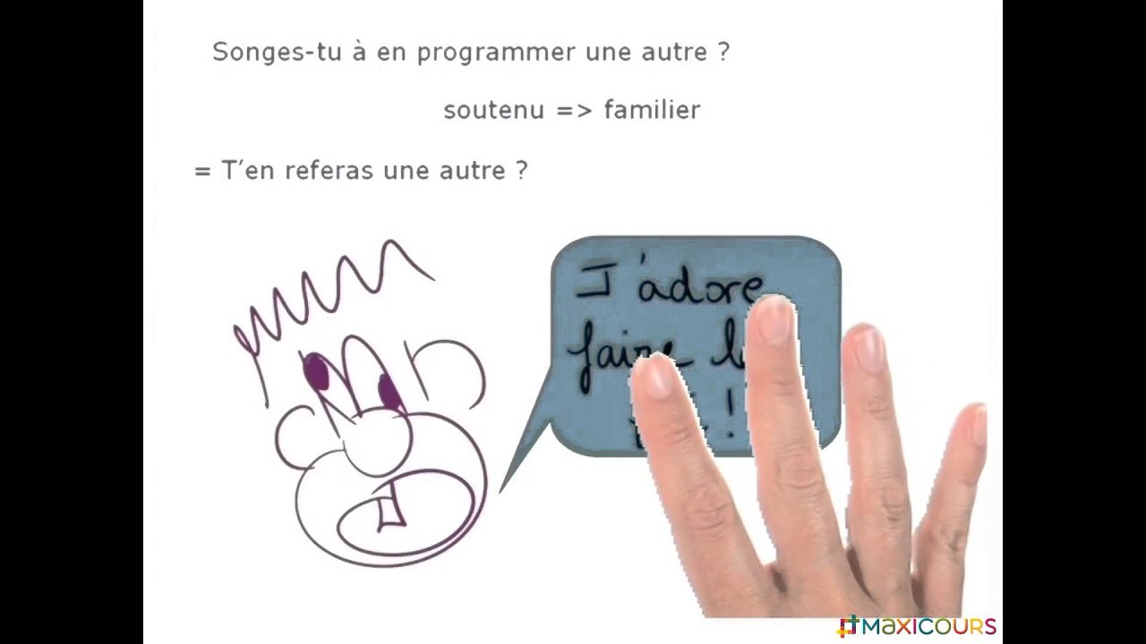 Les niveaux de langue