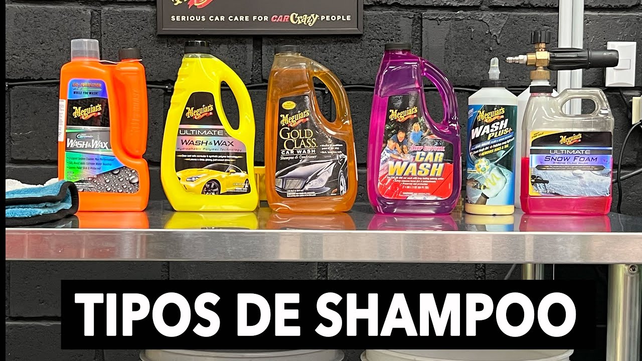 MEGUIARS COSTA RICA - TIPO Y USOS DE LOS SHAMPOOS