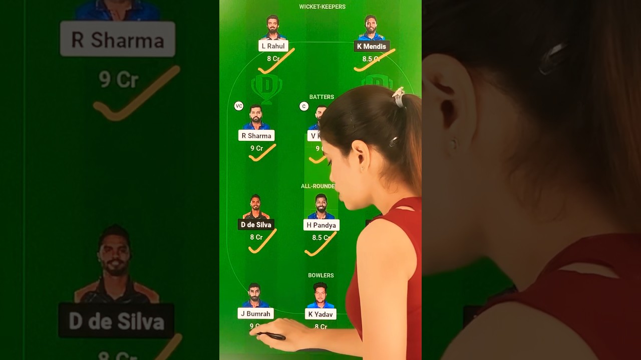 IND vs SL Dream11 Team | IND vs SL Dream11 Prediction #ASIACUP2023 #SLvsIND #INDvsSL #dream11 #final