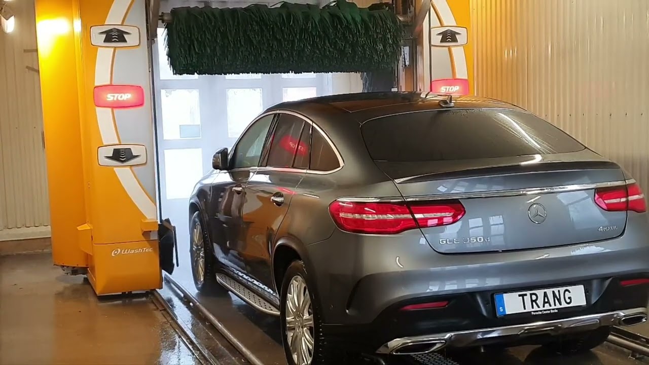 Borstfri biltvätt  -  Preem Hulta Borås Sweden