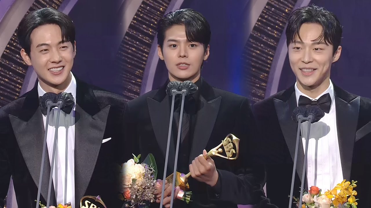 김현진×려운×배인혁, 신인 연기상 남자부문 수상! #2022SBS연기대상 #SBSdrama