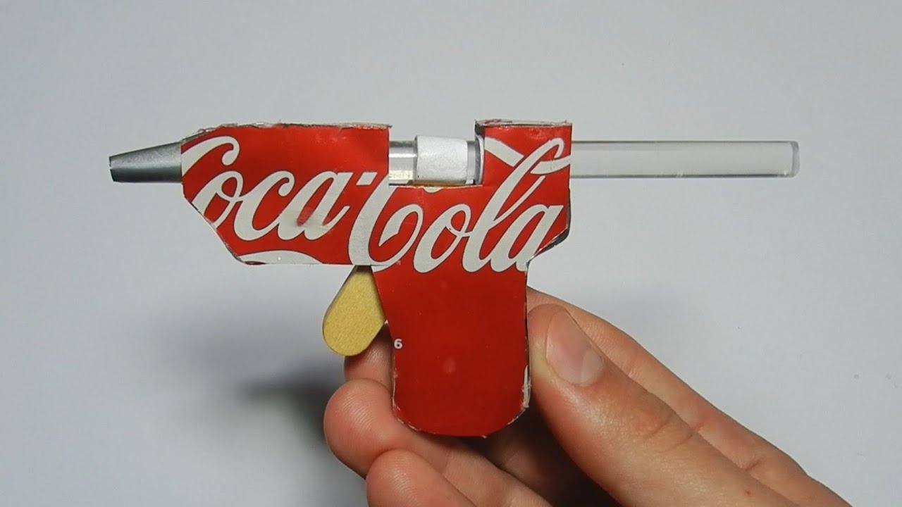COMO FAZER UMA PISTOLA DE COLA QUENTE EM CASA