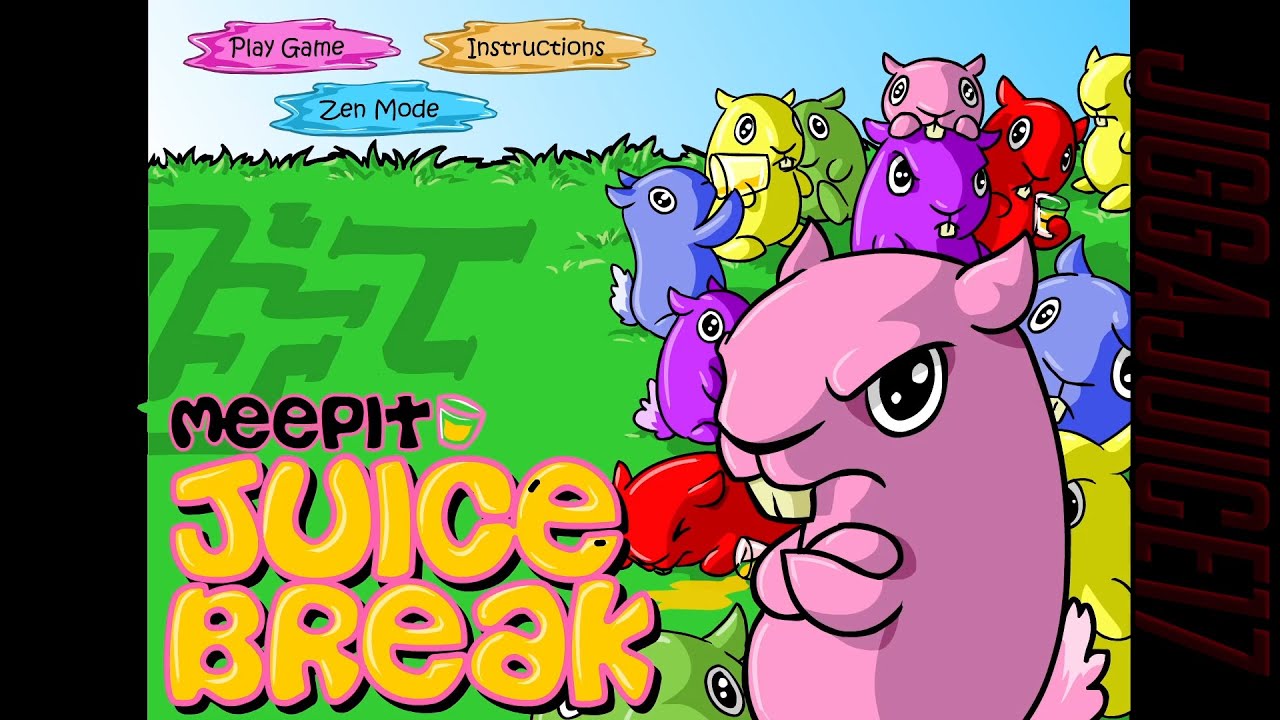 Meepit Juice Break Flash Game by Neopets (No Commentary)