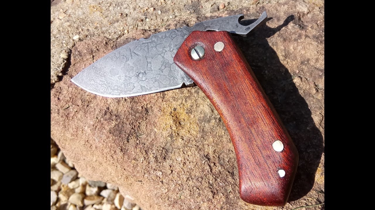 Knife Making : a rustic edc friction folder