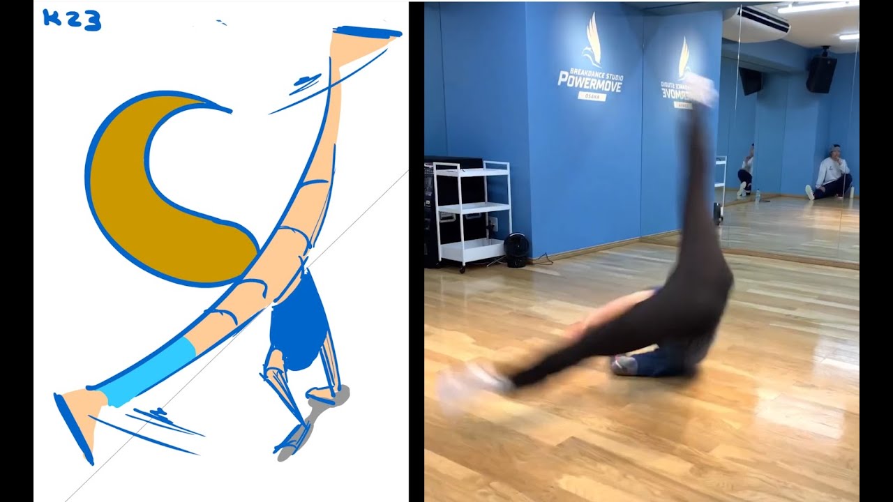 2023 Character Dev Part 12 - Breakdance Animation Finished Pencil Test and reference