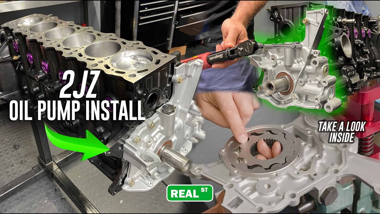 Предотвращение поломок масляного насоса Toyota 2JZ | Как открыть, осмотреть и установить — шаг за...