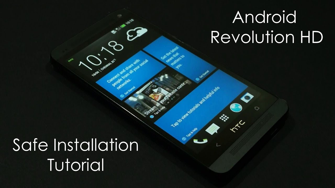 HTC One  (M7) -  How to Install Android Revolution HD Custom ROM