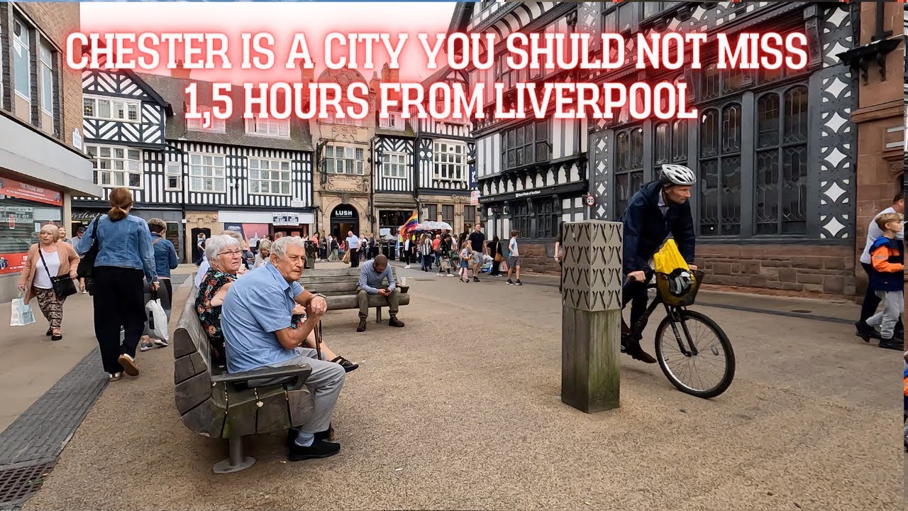 Chester is a city easy to fall in love with, only 1,5 hours from Liverpool UK. Don´t miss it!