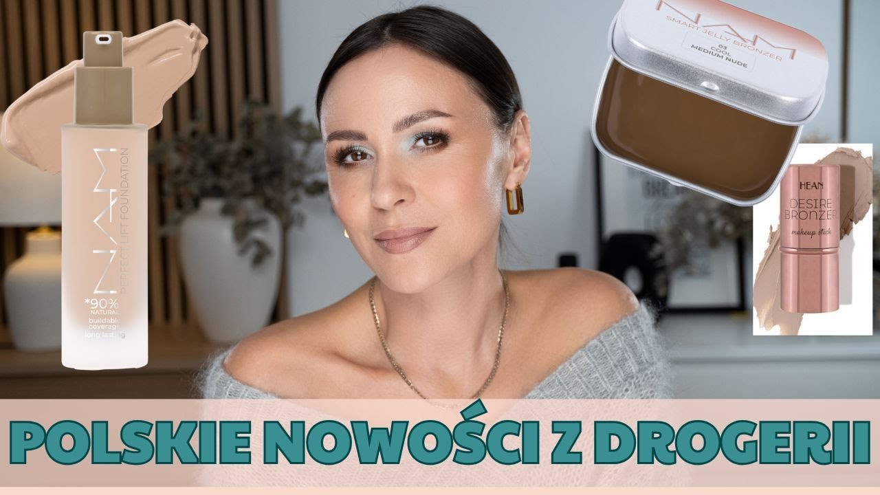 Świetny podkład★Genialne mokre konturowanie★Niebieski makijaż kt&oacute;ry NIE jest tandetny😅TEST CAŁODNIOW