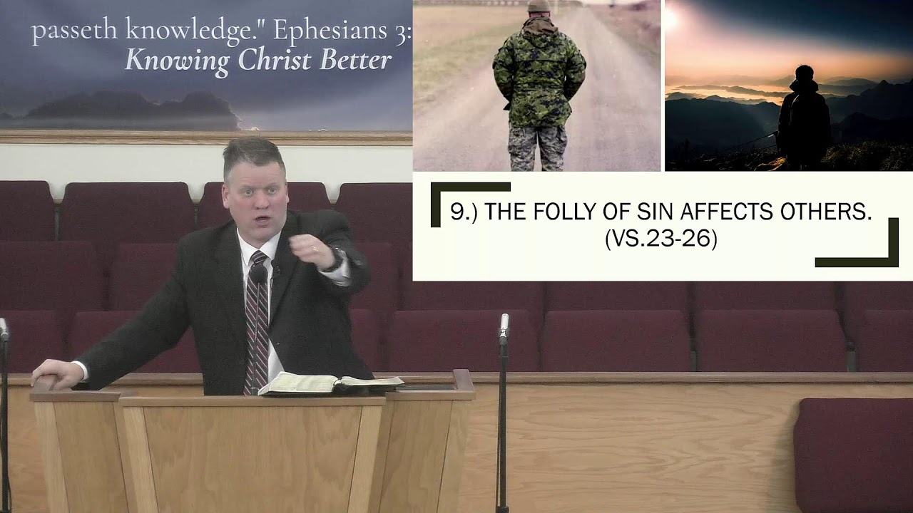 Joshua 7      Learning From Our Mistakes         Pastor Jason Cochran
