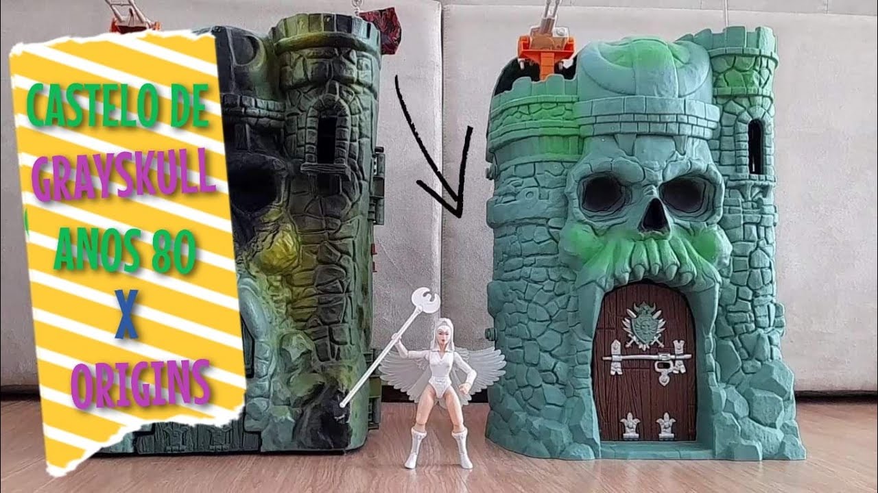 CASTELO DE GRAYSKULL ORIGINS 2020 X ANOS 80 VINTAGE - HE-MAN (MOTU) REVIEW#5