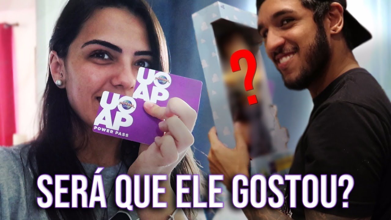 COMPRANDO UM PRESENTE SURPRESA PRO MEU NAMORADO