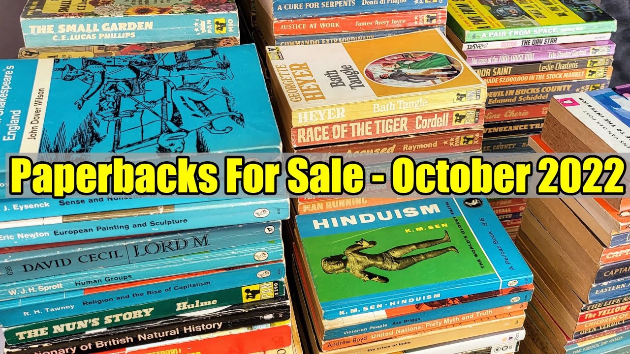 Vintage Paperback Books - For Sale - Pan Books - Penguin Books - Other Publishers - Cheap - Oct 2022