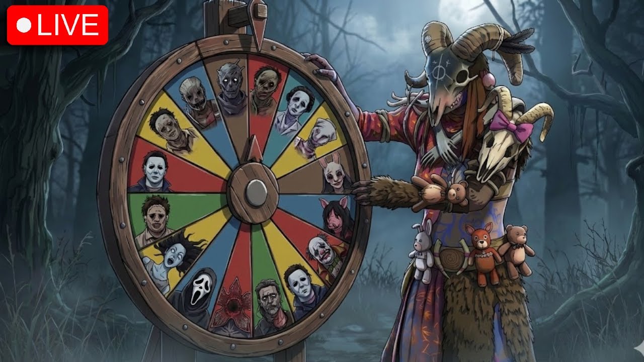 🔴LIVE! SPIN THE KILLER & NEW LOOK! #live #gaming #viral #shorts #dbd #dbdshorts #deadbydaylight