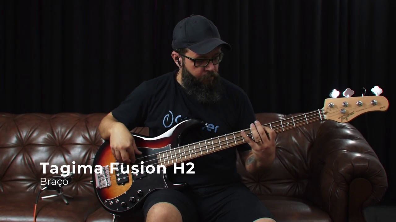 Groover - Baixos Tagima Brasil TJB435 Jazz Bass e Fusion H2