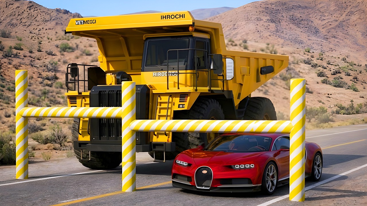 Cars vs Low Pipes BeamNG Drive Challenge!