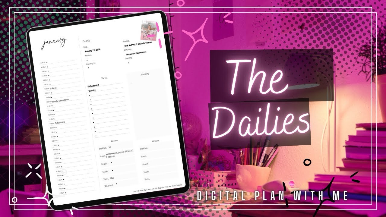 How To: Setting Up My Daily Planner