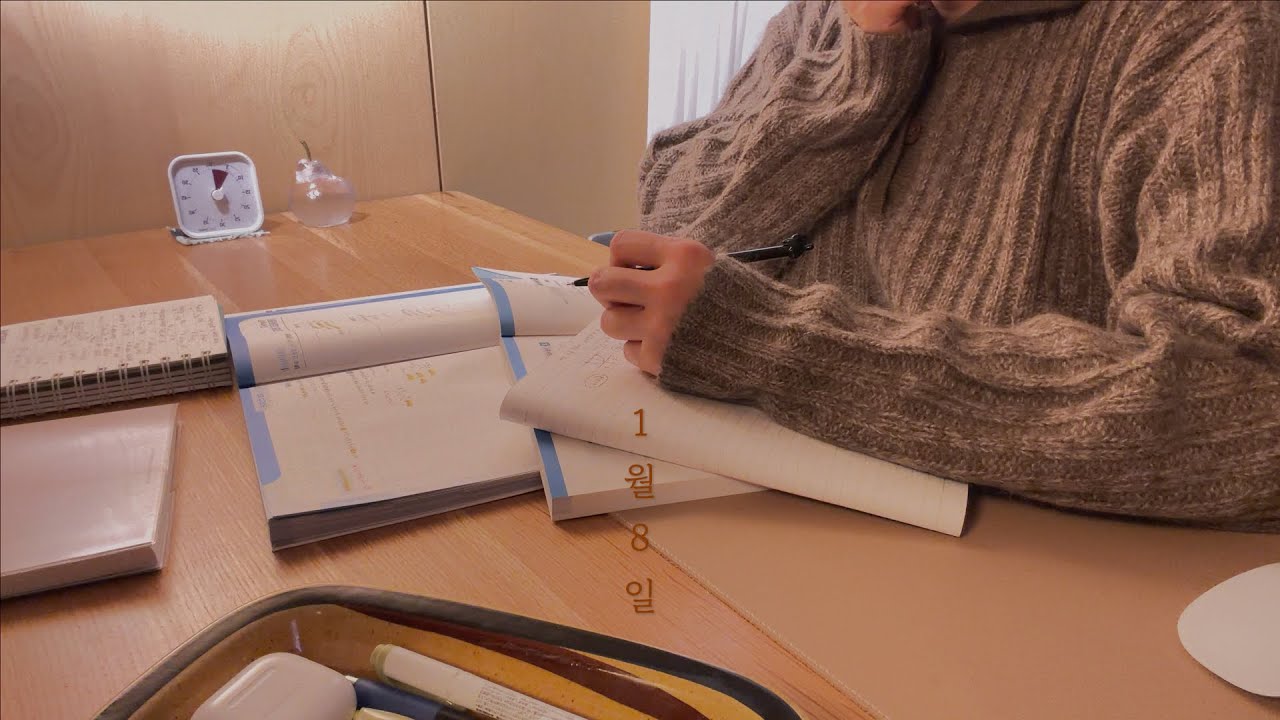 25/5 pomodoroㅣ1 hour study with meㅣ2026 Jan 8