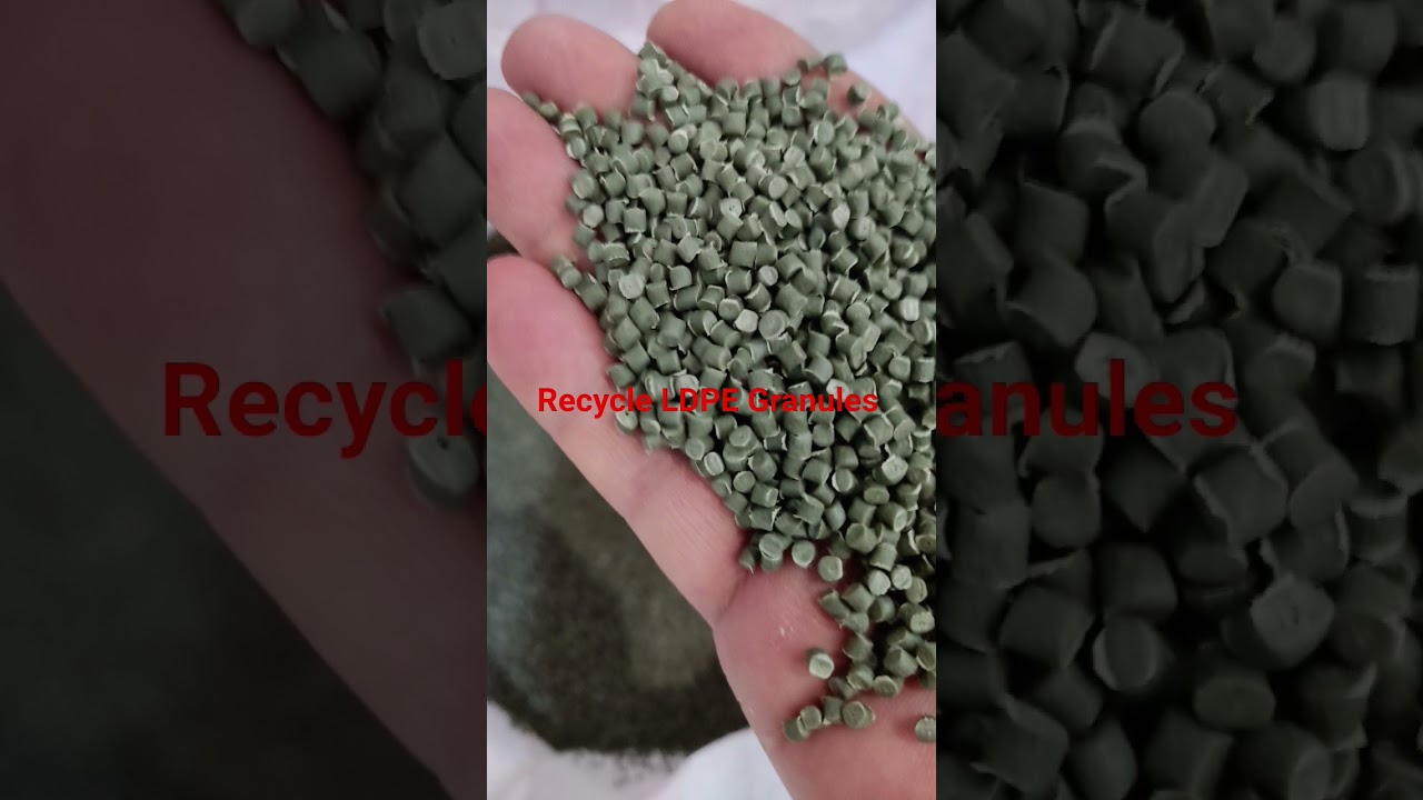 ♻️ 4-Color Recycled Granules ♻️At Granule Karkheh.              #Recycling #Granules #Sustainability