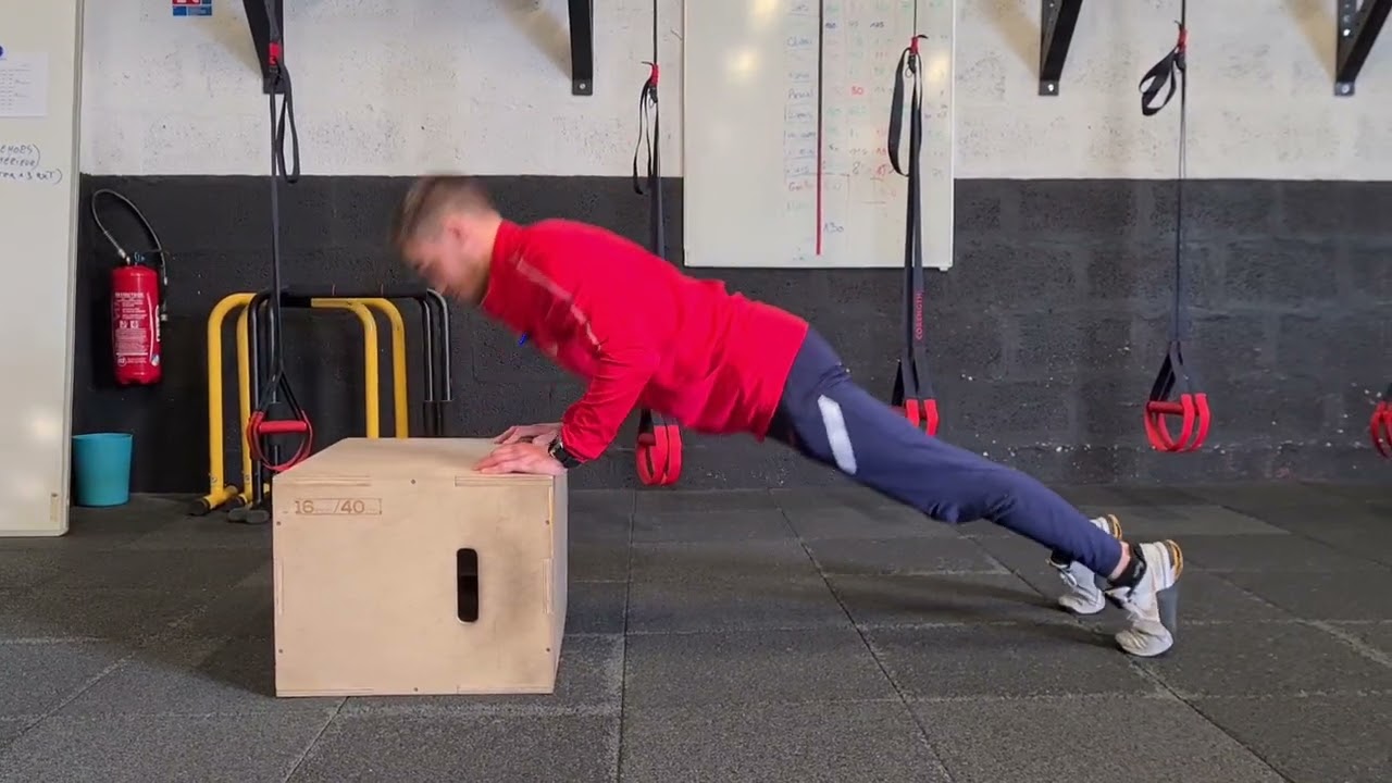 Minute du coach - Différentes variantes de pompe (push-up)