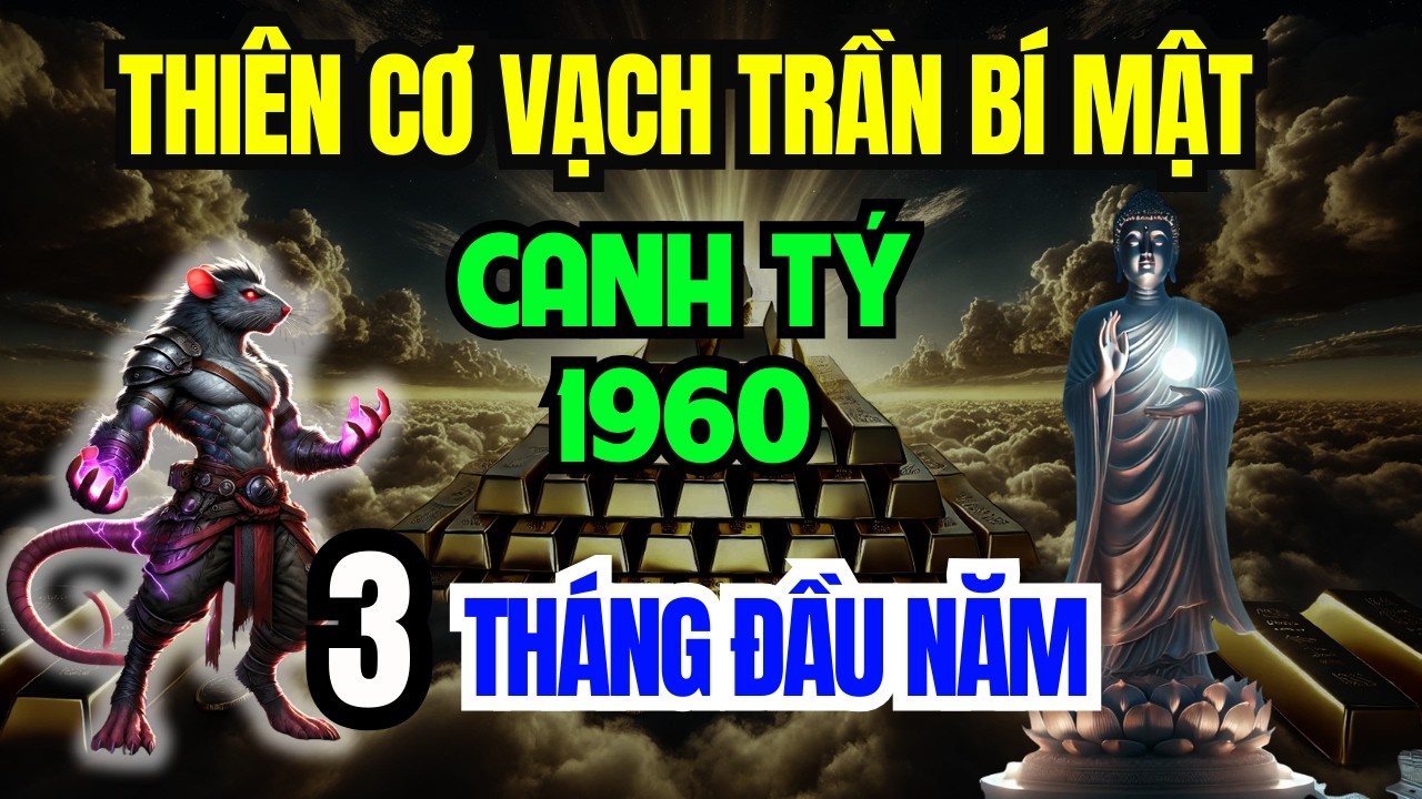 Rõ Như Ban Ngày :Tuổi Canh Tý 1960, 3 Tháng Đầu 2026 Là Bước Ngoặt – Biết Sớm Tránh Họa, Đón Lộc.