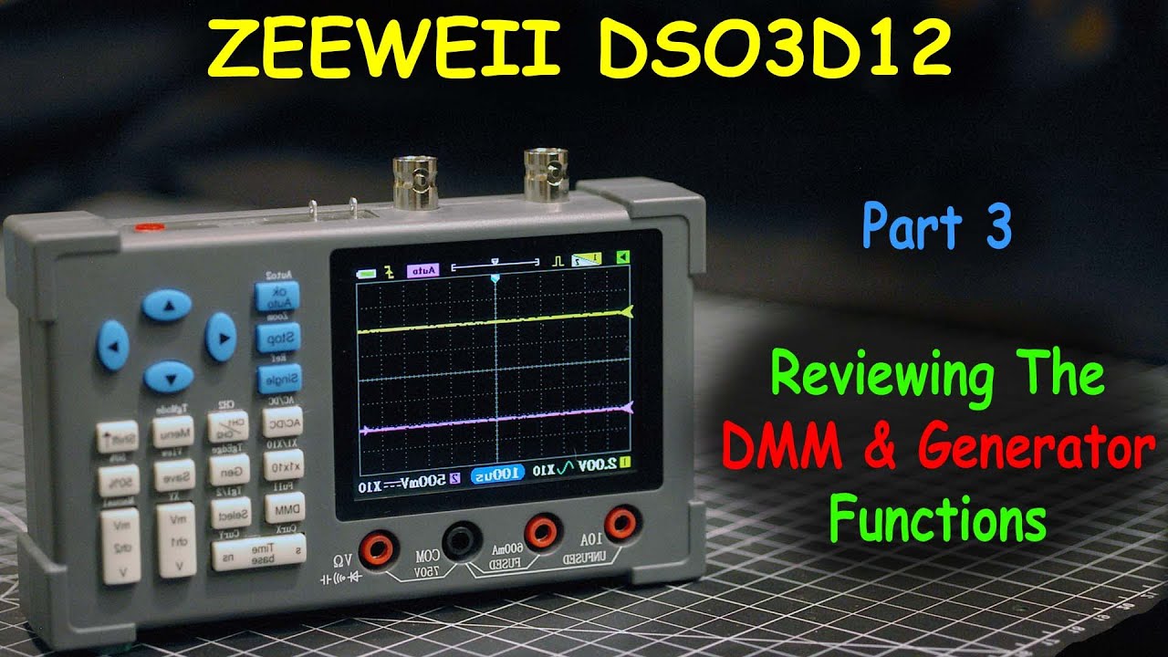 Uni-Byte 0180 — Подробный обзор ZEEWEII DSO3D12: Часть 3 из 3