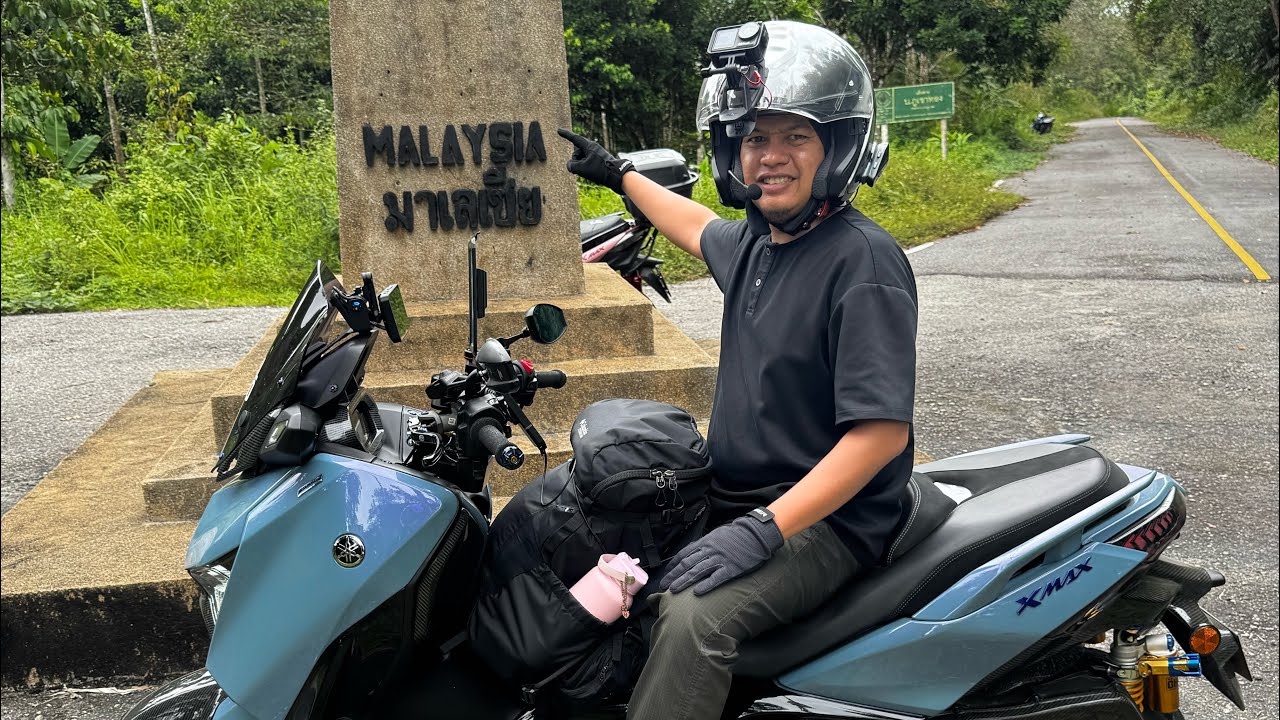 COUPLE RIDE KE THAI MALAY STONE BORDER (Day1)