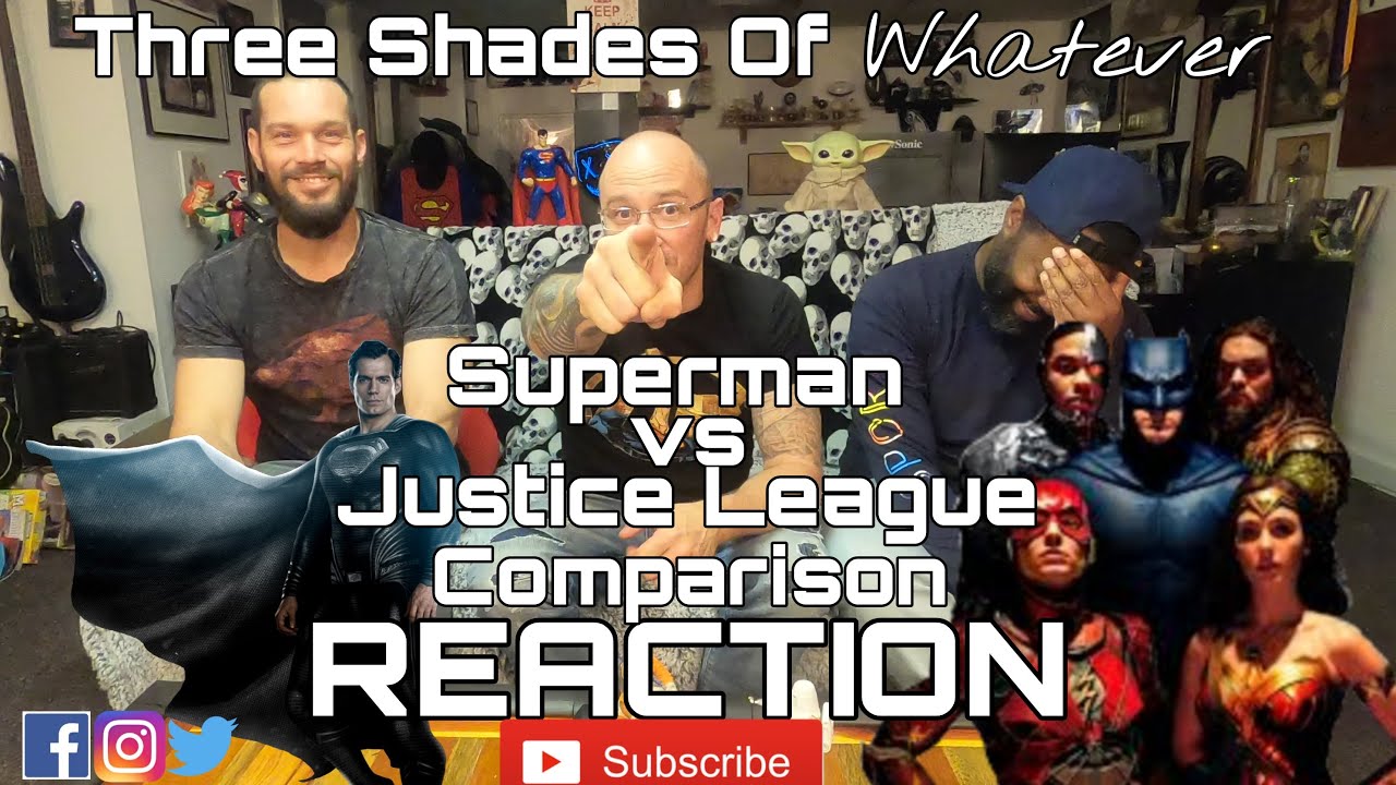 WB IS CLUELESS!! Superman vs. ZS Justice League/Josstice League Comparison REACTION/ REVIEW!!