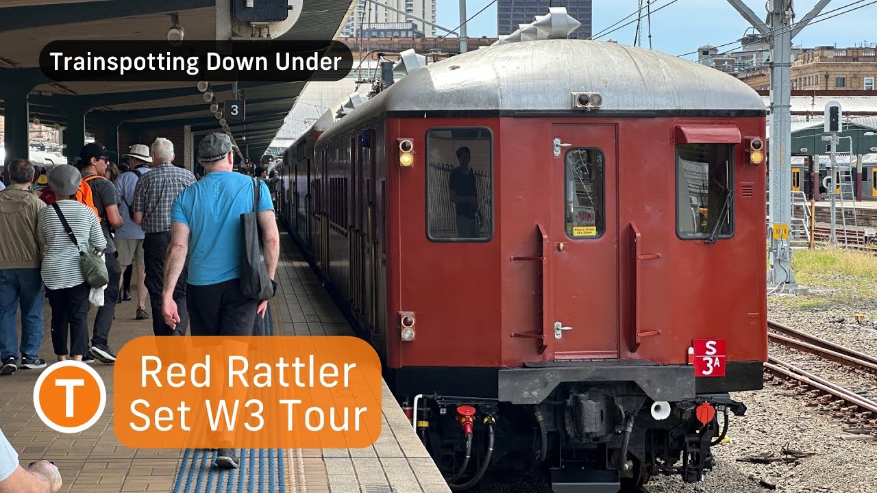 Sydney Transport Vlog 463: Red Rattler Set W3 Full Tour & First Look